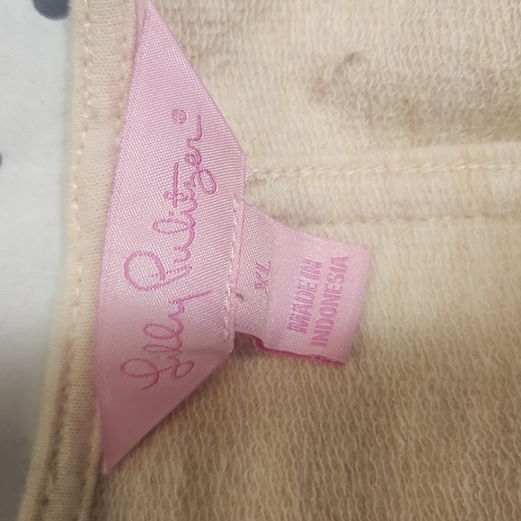 Lily Pulitzer Cream Embroidered Dress, XL - Picture 5 of 6